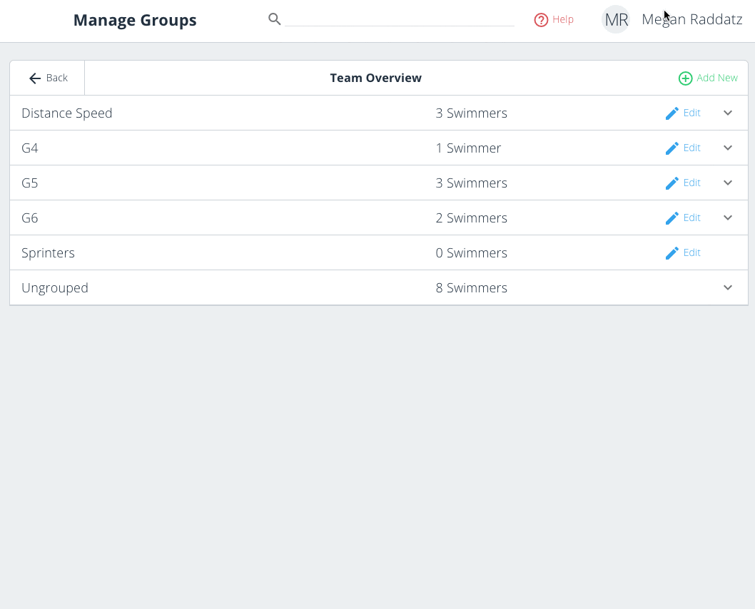 manage groups - add new
