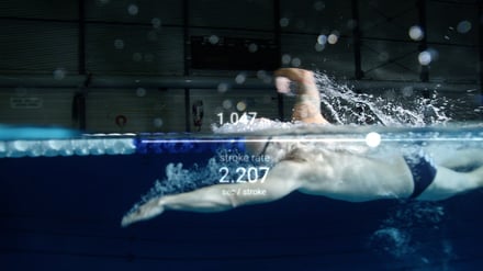 Swimming real-time data